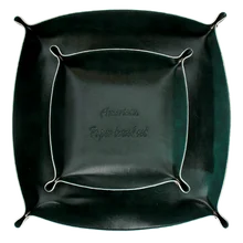 Creative American Leather Cosmetic Storage Box Retro Key Jewelry Lipstick Brush Makeup Office Articles Tray Sundries Organizer Creative American Leather Cosmetic Storage Box Retro Key Jewelry Lipstick Brush Makeup Office Articles Tray Sundries Organizer