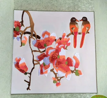 

Embroidery decorative painting finished Flower and bird / Hotel Office Restaurant Living Study Wall art pictures