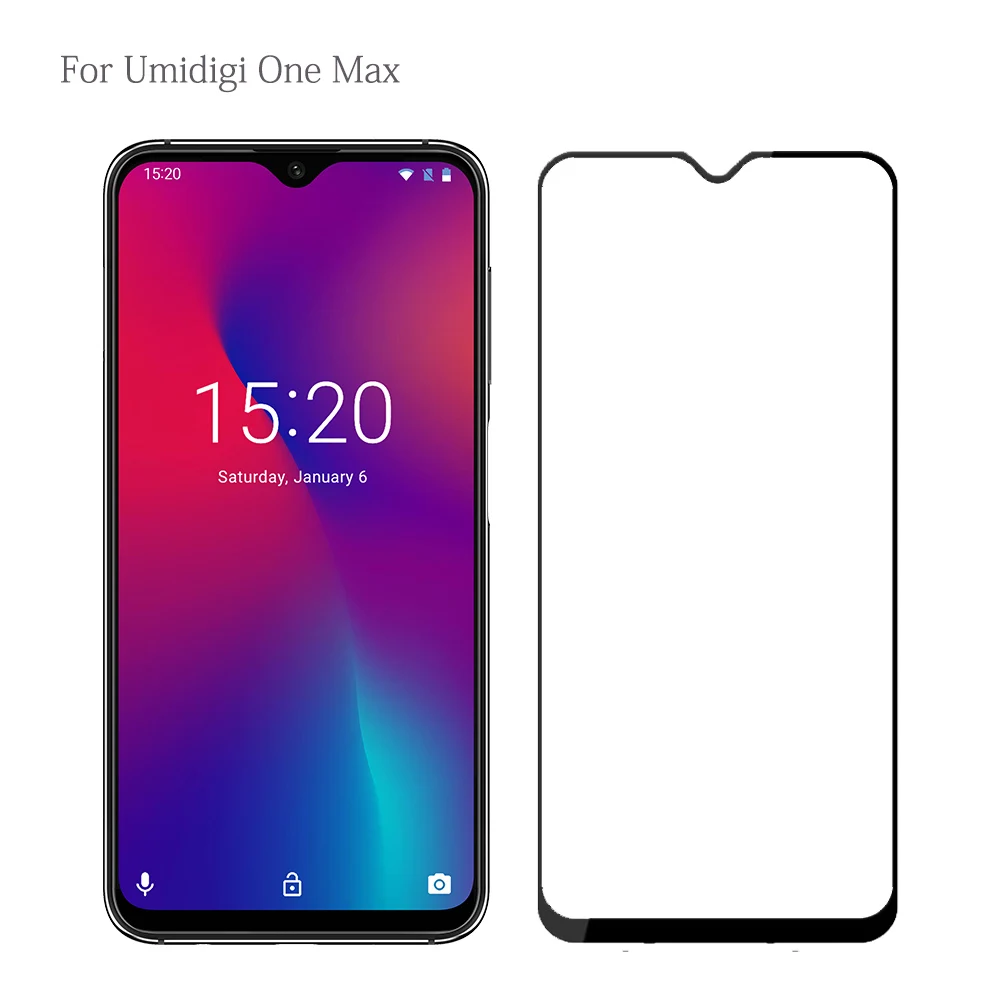 

2.5D 9H Tempered Glass for UMIDIGI One Max Z2 Pro Z2pro Screen Protector Toughened Protective with Anti-Glare Anti-Blue Ray Film