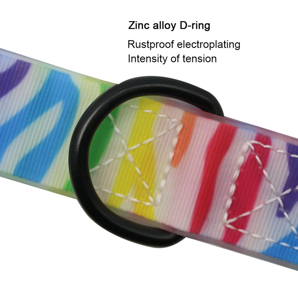 Проворные ошейники для собак с принтом, регулируемое ожерелье для щенков из ПВХ, ошейник для собак, прочный ошейник для маленьких, средних и больших собак, воротник Перро