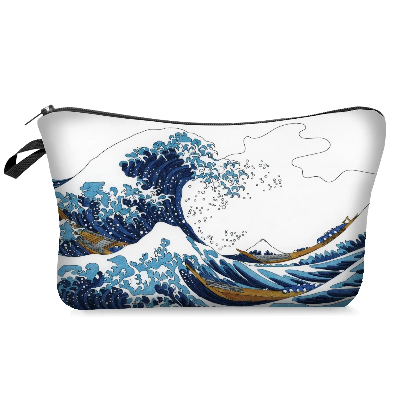 Yotina النساء ماكياج منظم حقيبة مستحضرات التجميل أدوات الزينة تخزين حقيبة يد للسفر غسل الحقيبة