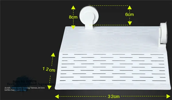 35*32 см больше прозрачная акриловая терраса рептилии черепаха Террариум плавающая греющаяся платформа восхождение на Остров декор аквариума