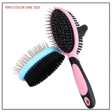 2014 Sale Dog Clothes Best Dele Pet Dog Brush Har Comb Massage Cleaning Grooming Products 2-in-1 Combination for All Breeds for