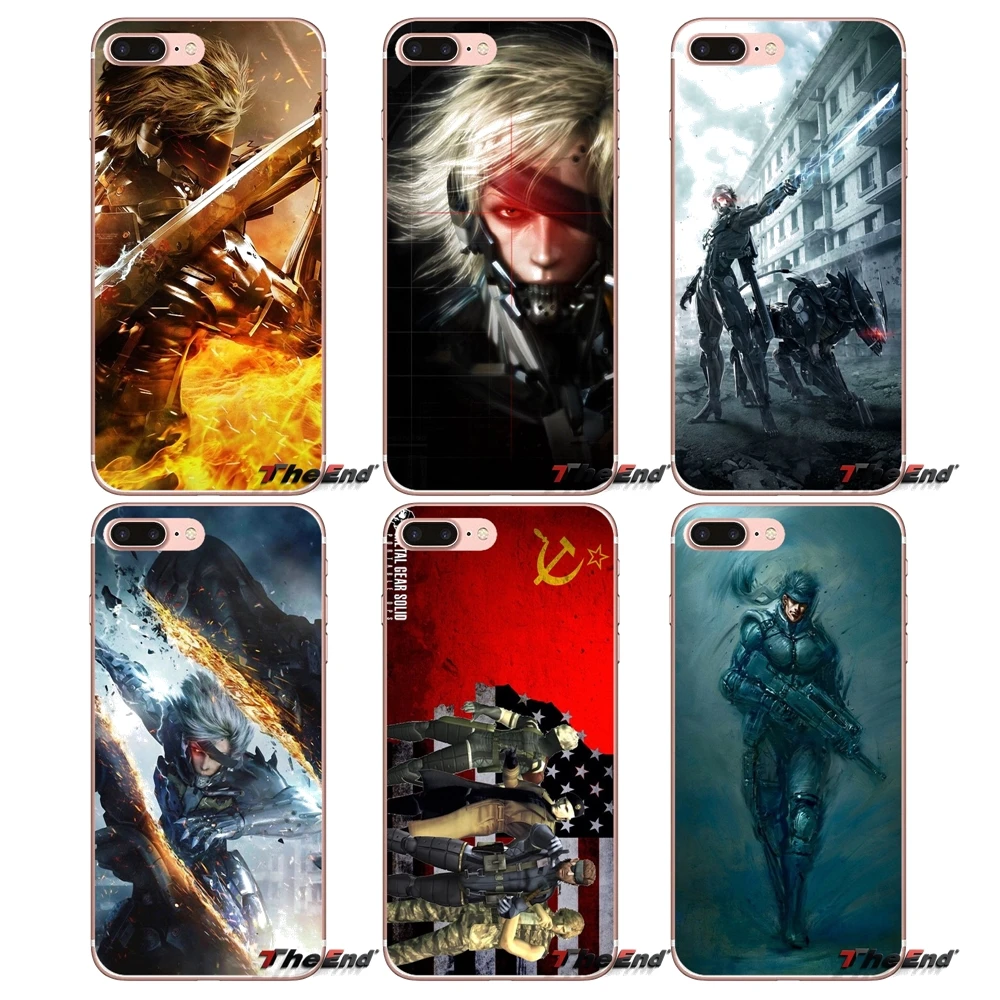 

For Xiaomi Redmi 4 3 3S Pro Mi3 Mi4 Mi4i Mi4C Mi5 Mi5S Mi Max Note 2 3 4 Metal Gear Rising MGS Games Silicone Case