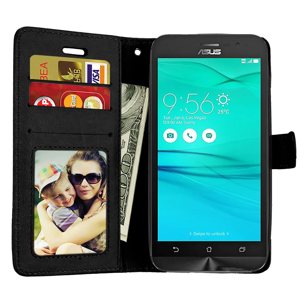 لآسوس zenfone الذهاب ZB500KL ZB500KG حالة بو الجلود المحفظة الفاخرة حقيبة الهاتف ل تغطية asus zenfone الذهاب tv ZB500KL ZB500KG حالات