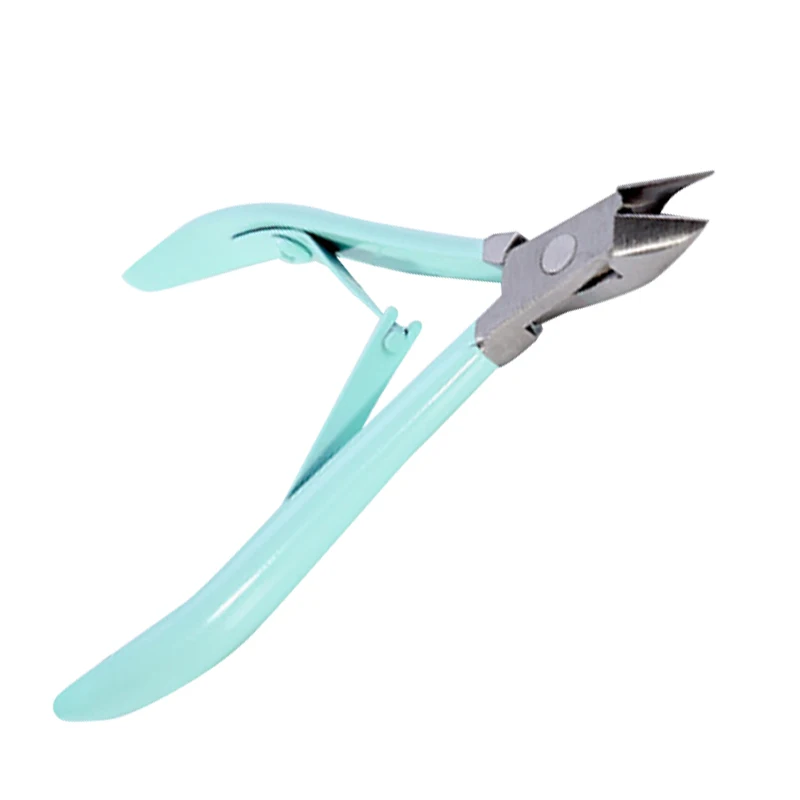 

2018 Hot Nail Cuticle Nipper Light Green Clipper Scissor Dead Skin Remover Manicure Nail Art Tool Cuticle Scissor