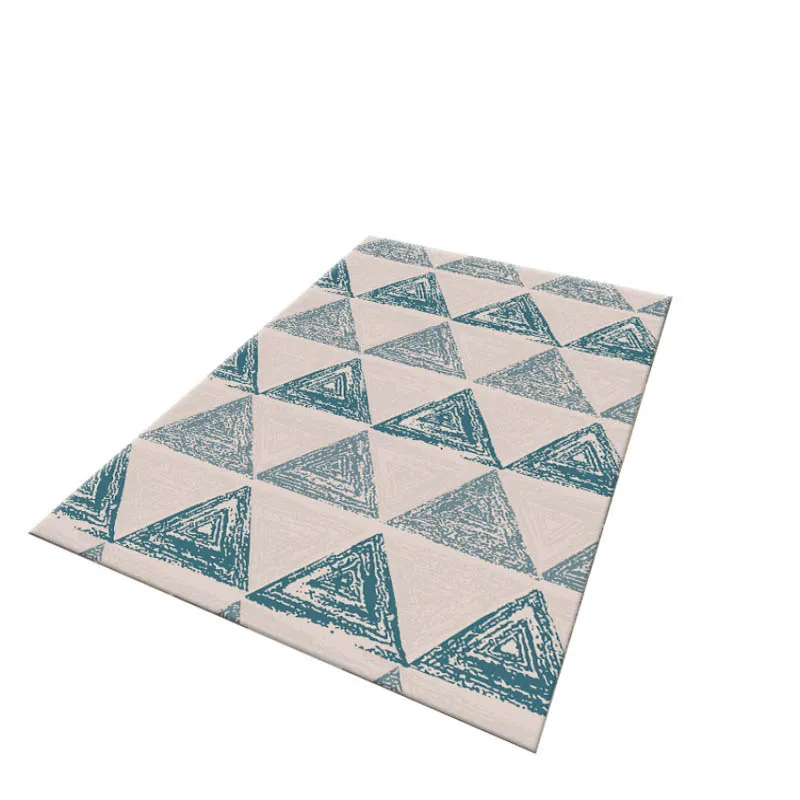 

Nordic Style Large Living Room Coffee Table Carpet Kids Floor Mats Washable Yoga Mattress Decorative Peacock Welcome Area Rug