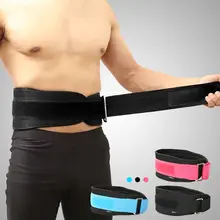 Waist Support Belt Weight Lifting Nylon EVA Weightlifting Squat Belt Lower Back Support Gym Bodybuilding Squats Training