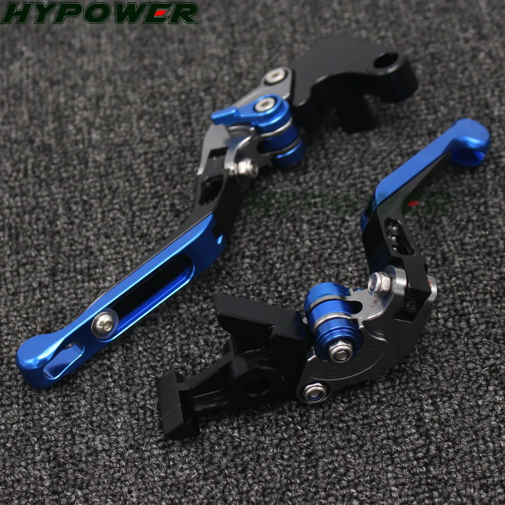 Para SUZUKI GSR 750 GSR750 Foldable Freno de motocicleta extensible plegable embrague palancas CNC