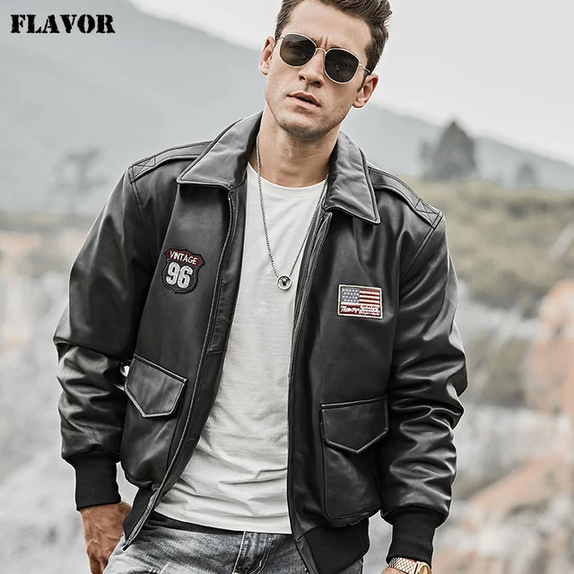 Leather Jacket Genuine Men Winter  Flavor Genuine Leather - Men's Real  Leather - Aliexpress