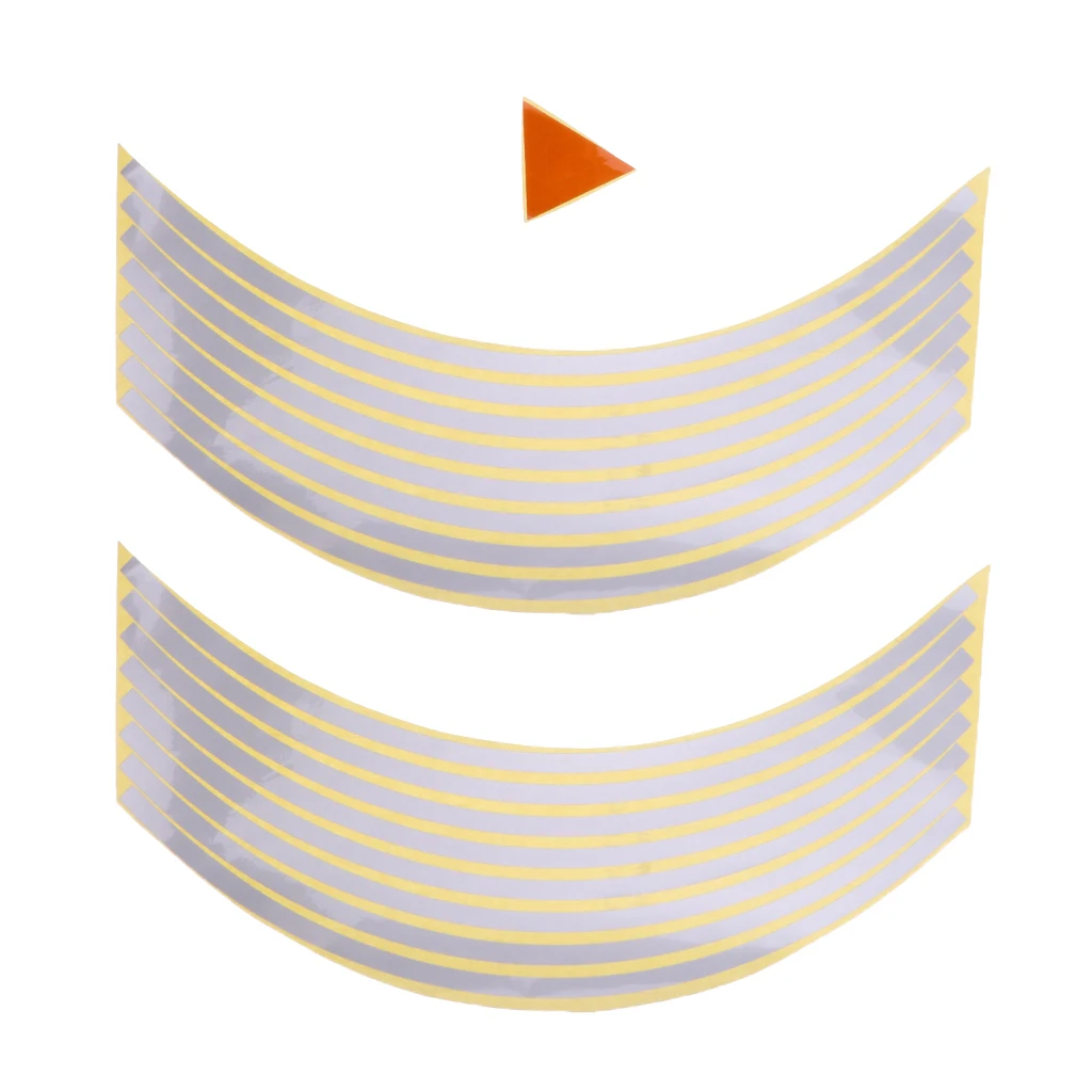 Reflective Rim Tape Wheel Stripe Decal Trim for Motorcycle Wheels 17