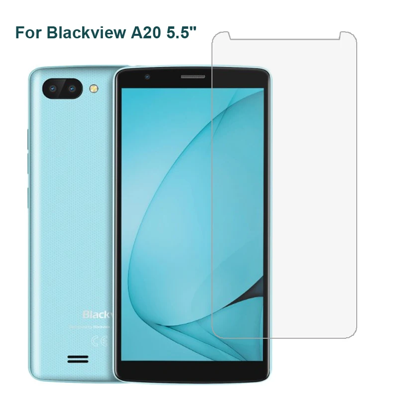 2 шт. Защитное стекло для экрана телефона Blackview A10 A20 R6 lite S6 X 9H|Защитные стёкла и