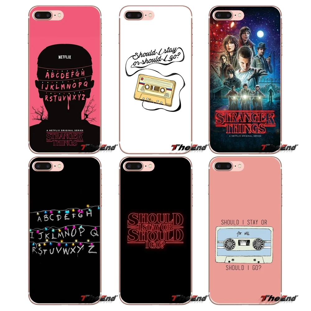 

Transparent Soft Cover should i stay go Stranger Things For Xiaomi Redmi 4 3 3S Pro Mi3 Mi4 Mi4i Mi4C Mi5 Mi5S Mi Max Note 2 3 4
