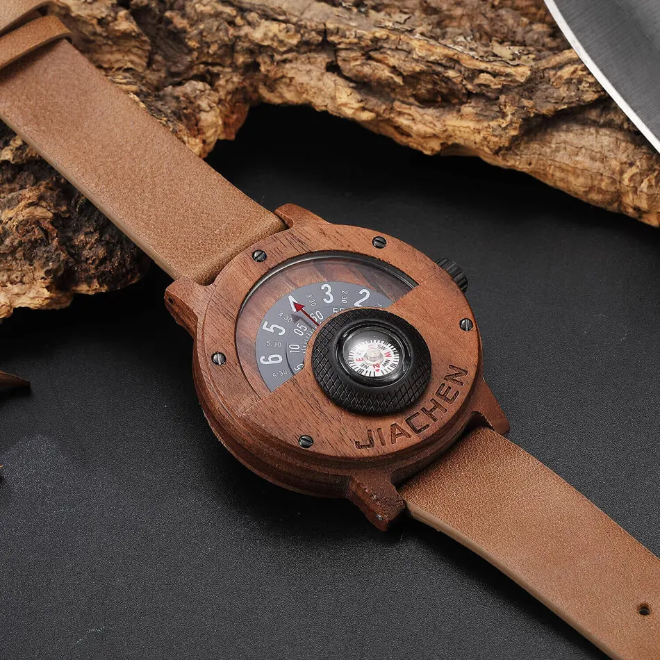 W147 wooden watch