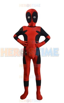 

(AL930) Children New eyes Deadpool Zentai Suit Superhero Costume Kids Cosplay Lycra And Spandex Halloween Costume