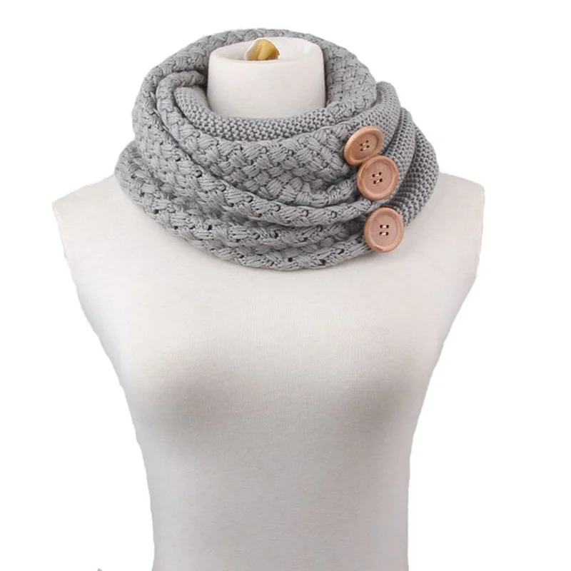 

New Korean Warm Winter Knitted Scarf Female Solid Color Dachshund LIC For Women Men Scarves Autumn LICS Fashion Lovers Scarf
