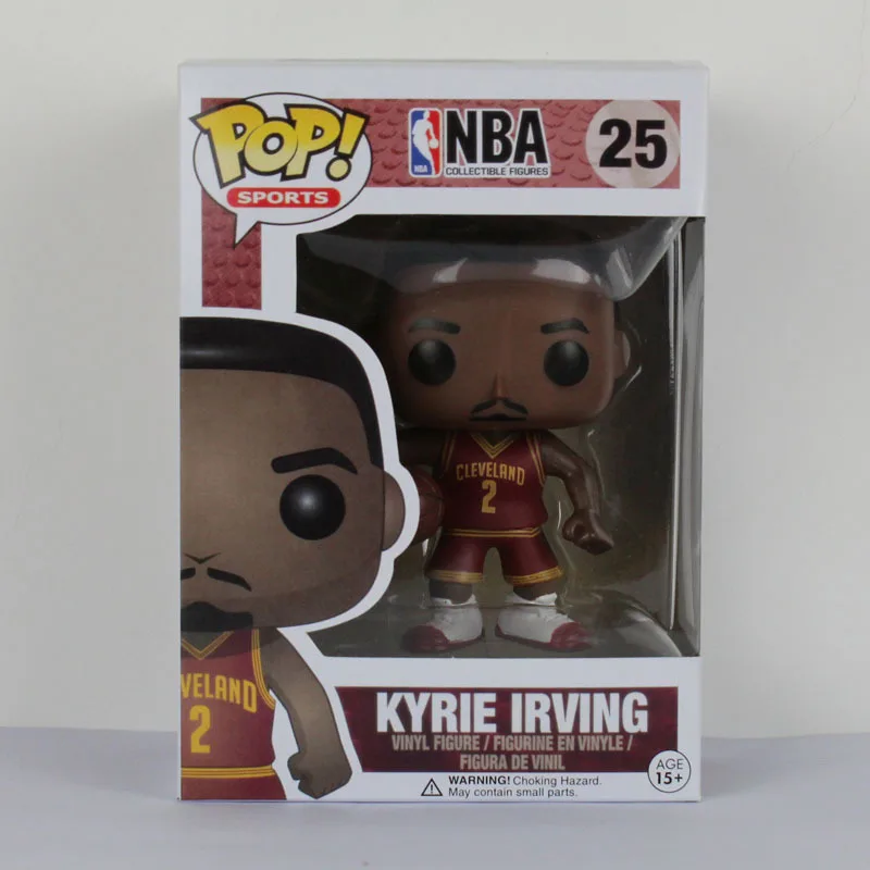 FUNKO POP Basketball star James-Kobe-Stephen Curry-Kyrie Irving-John Wall-Action Figure Коллекционная модель игрушки для фанатов