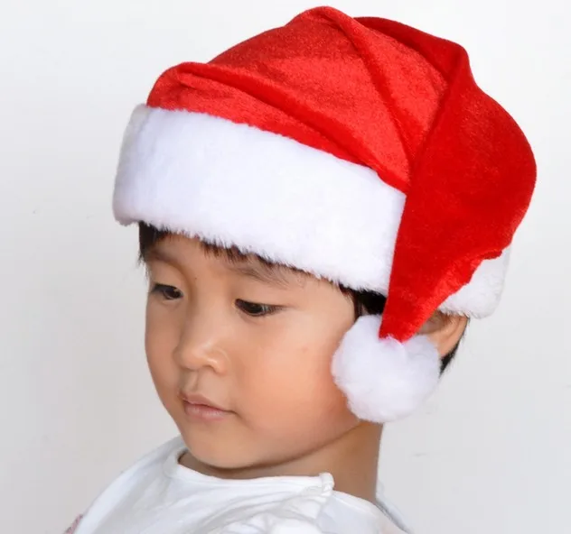 Free shipping Christmas Hat Lovely Santa Claus Cap For Christmas Day