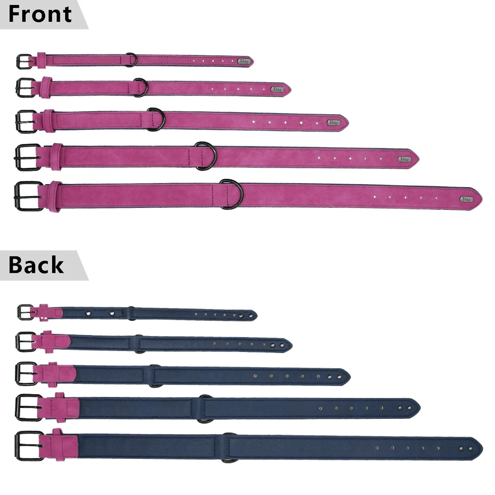 Собачий ошейник большого размера из натуральной кожи, мягкие прочные ошейники для собак, ошейник из натуральной кожи для больших собак, Ротвейлер, лабрадор, питбуль