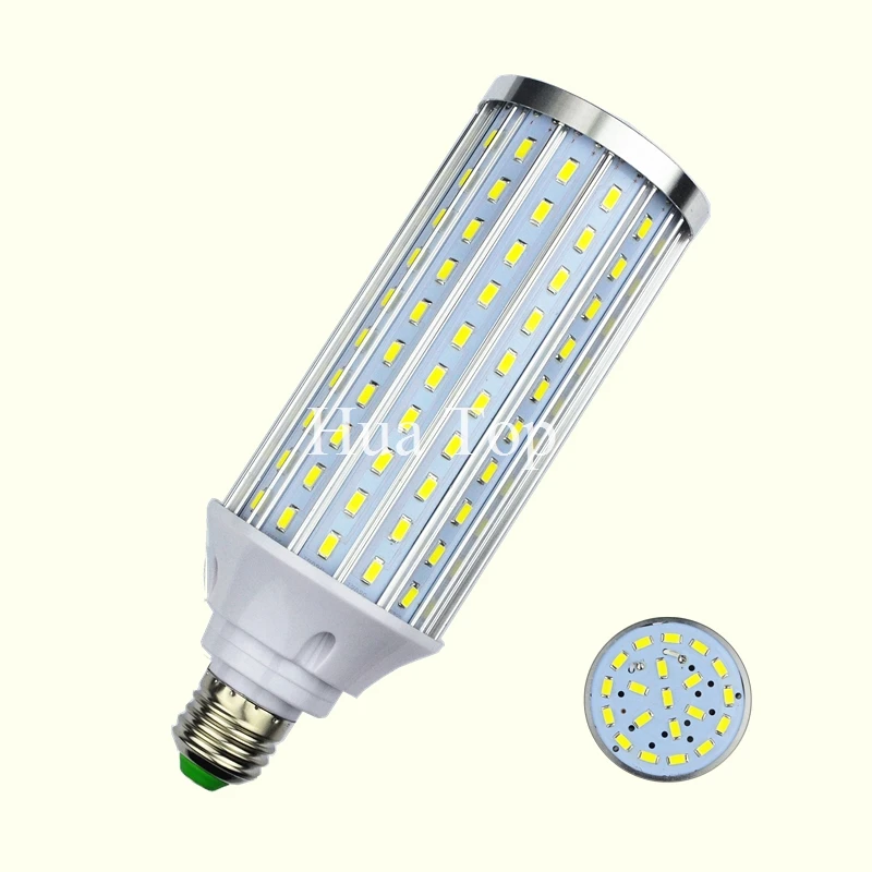 Высокомощный алюминиевый 5730 SMD светодиодный светильник 85-265 в E27 15 Вт 20 Вт 30 Вт 40 Вт 50 Вт 60 Вт 80 Вт светодиодный теплый холодный белый 1 шт