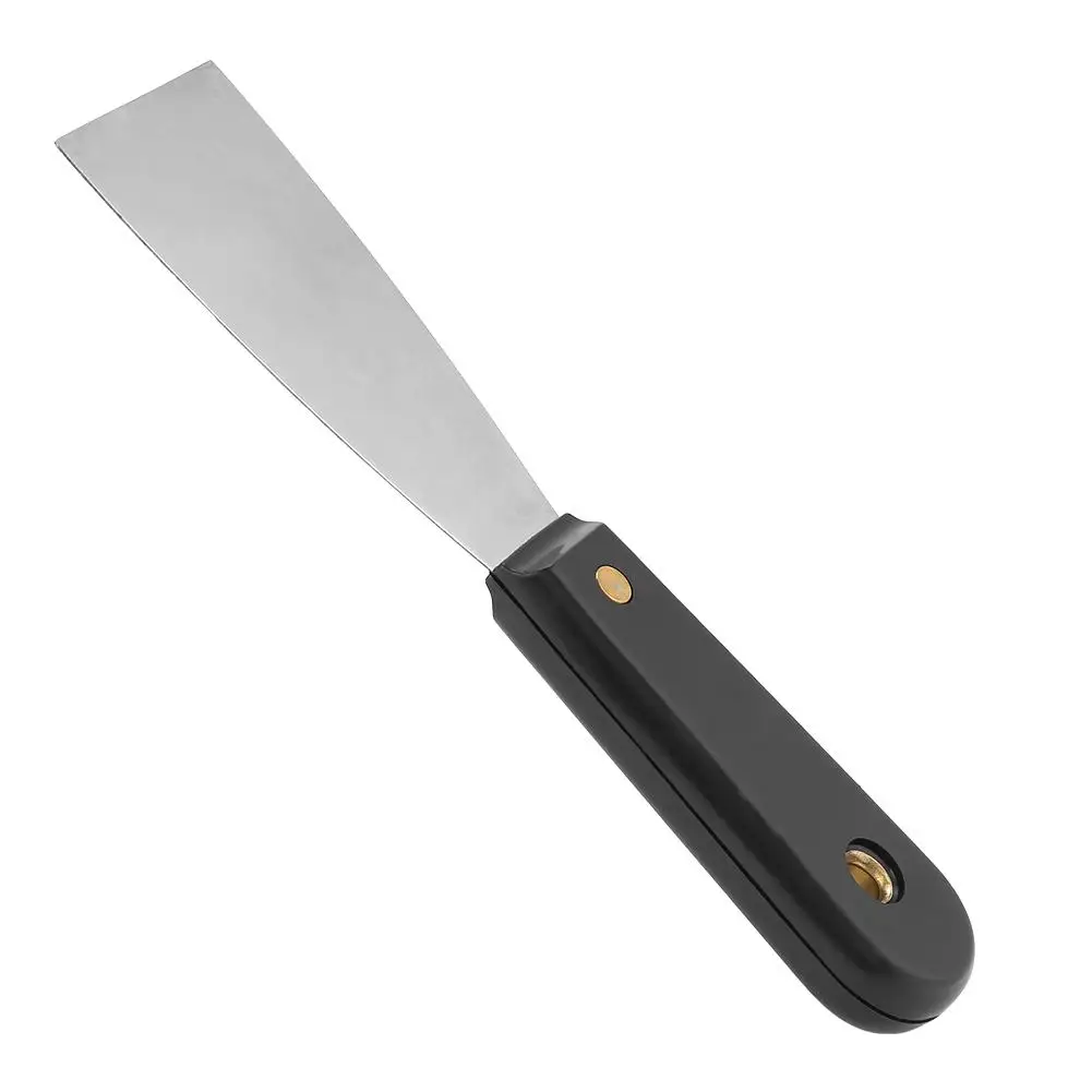 Серый нож-скребок обои краска лопатка из нержавеющей стали шпатлевка нож Лезвие мягкая дверная ручка-скоба ручные инструменты