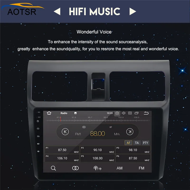 Flash Deal car multimedia system android 8.0 stereo head unit for Suzuki Swift 2005 2006 2007 2008 2009 2010 build in radio gps navigation 8