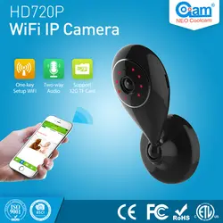 COOLCAM Mini Wi-Fi IP Камера Wi-Fi 720 P Беспроводной P2P CCTV сетевой безопасности Камера s Поддержка SD карты Видеоняни и Радионяни