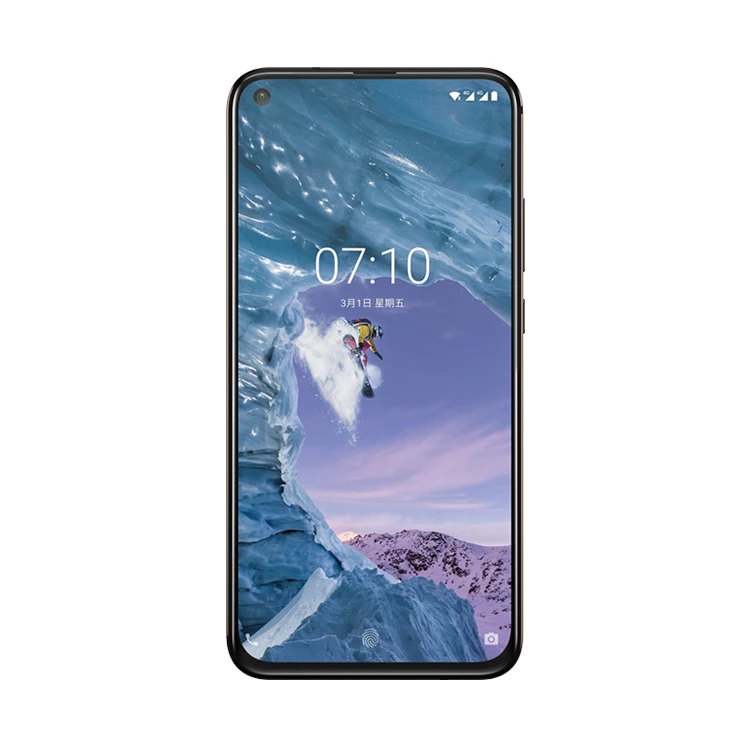 Смартфон Nokia X71, 4G, 6,39 дюйма, PureDisplay, Snapdragon 660, 6 ГБ, 64 ГБ, Android 9,0, 3500 мАч, аккумулятор, мобильный телефон - Цвет: with Tempered Glass