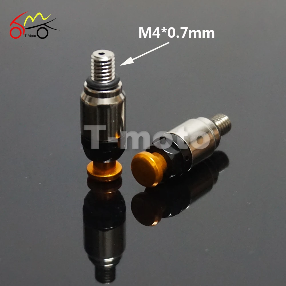 

M5*0.8 M4*0.7mm Air Bleeder Screws Motorcycle Front Fork Bleeder Relief Air Valves for KTM 125 150 200 250 300 350 400 SX XC EXC
