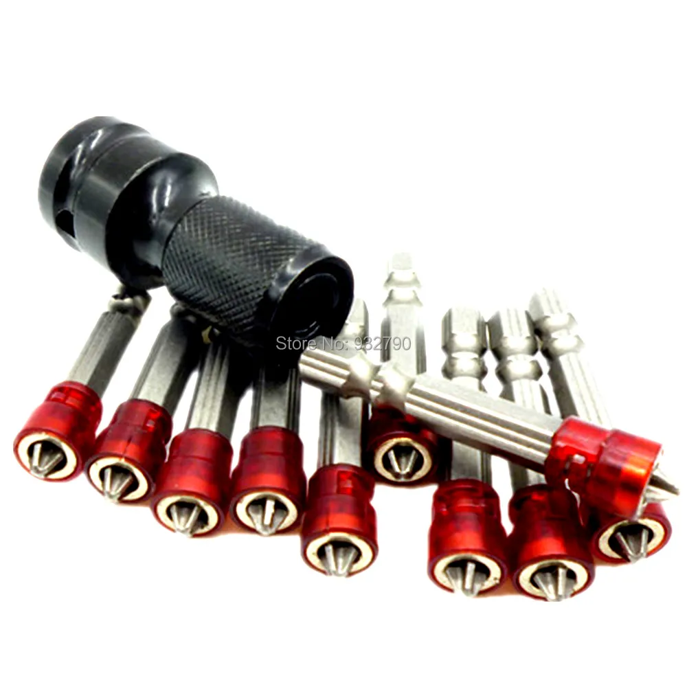 10pcs 50mm PH2 Drywall Bits Phillips No.2 Drill Bit Screw Depth Stop