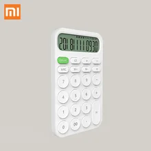 Xiaomi MIIIW 12 цифровой электронный Калькулятор простой дизайн светодиодный дисплей инструмент для подсчета для офисных рабочих студенческих канцелярских принадлежностей