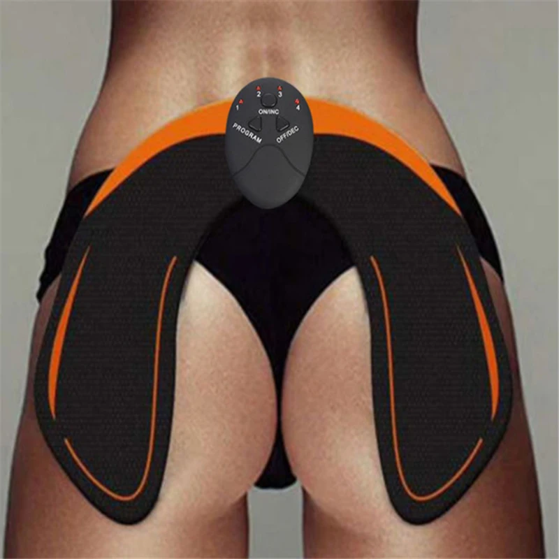 Fitness Hip Trainer Hips Muscle Workout Vibrating Muscle Stimulator Power Machine 6 Mode Home Exercise Equipment Sports Training