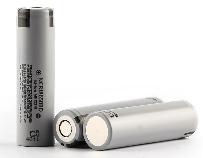 2 шт./лот, новинка,, Panasonic 18650 NCR18650BD, 3,7 в, 3200 мА/ч, 10 А, разрядная литиевая батарея, аккумуляторы для электронных сигарет