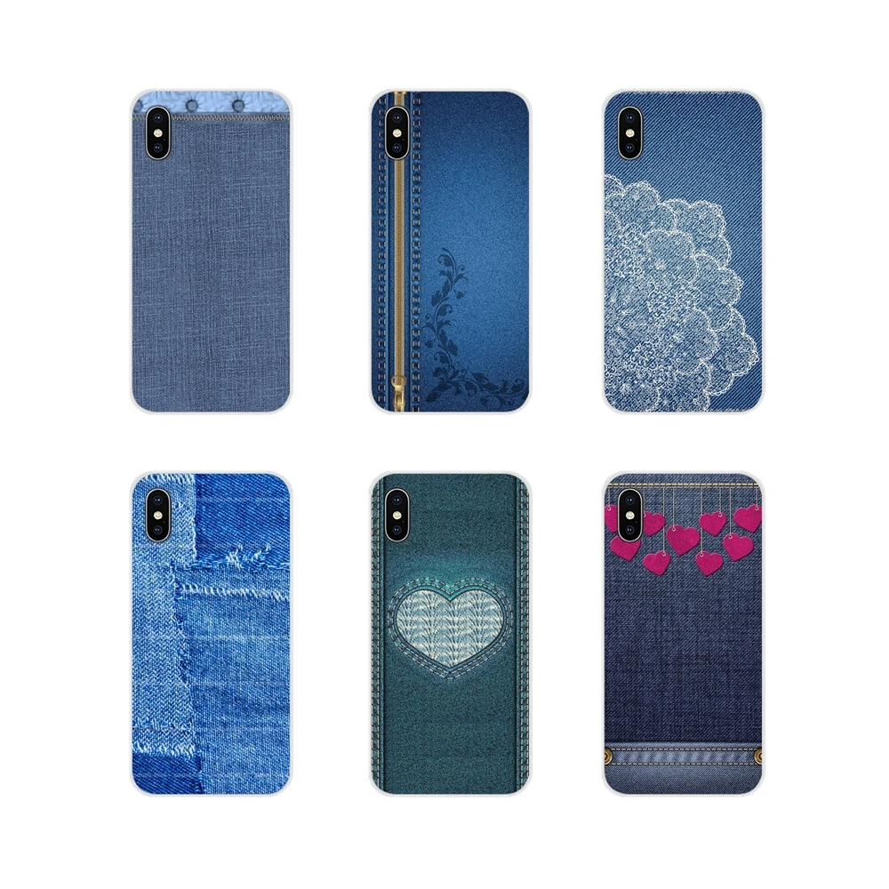 Accessories Phone Cases Covers Lace Patch Denim Jeans For Samsung Galaxy A3 A5 A7 J1 J2 J3 J5 J7 2015 2016 2017 | Мобильные телефоны