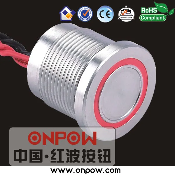 ONPOW 19 мм светящийся пьезопереключатель IP68(CE RoHS) PS193P10YNT1R12T | Строительство и ремонт