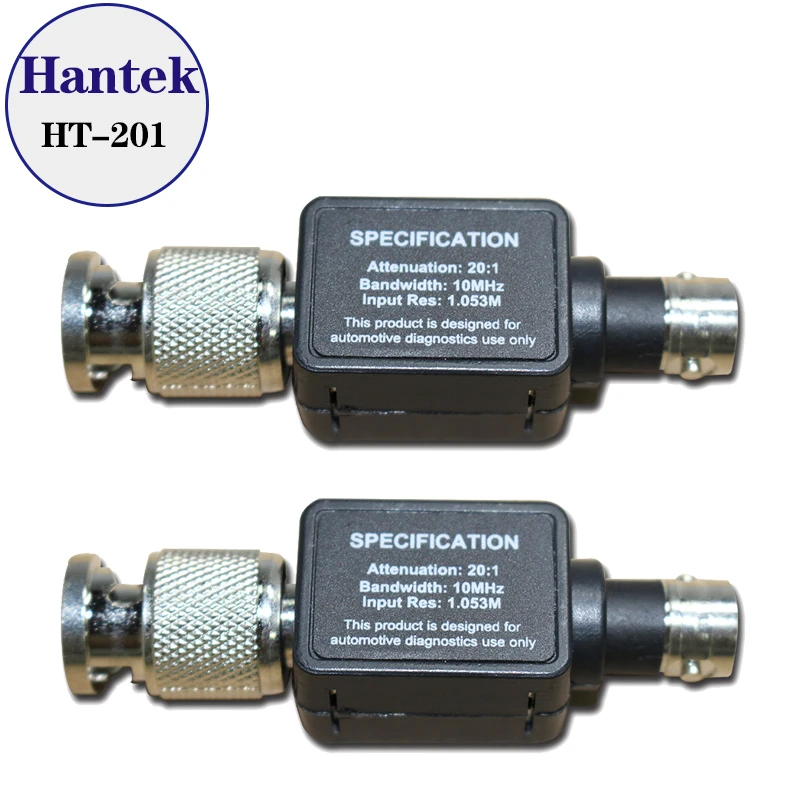 

5pcs/lot Hantek HT201 20:1 Signal Attenuator 10MHz Bandwidth Free shipping