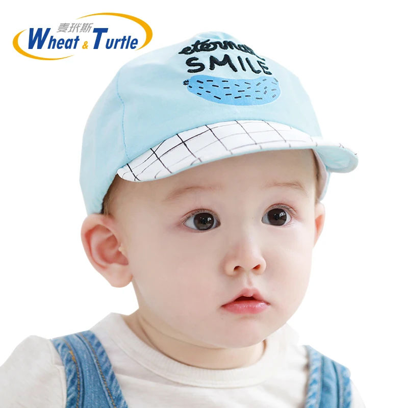 Baby Hat For Newborn Cotton Spring Autumn Baseball Caps Kids Leter