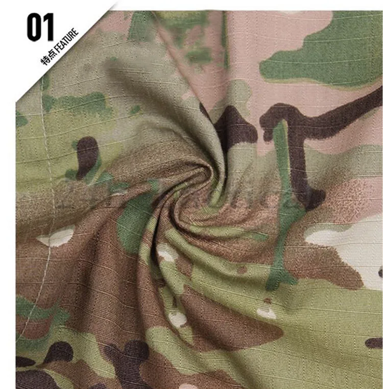 Тактическая Военная камуфляжная боевая униформа армии США страйкбол камуфляж BDU водонепроницаемый мужской комплект одежды для охоты FG