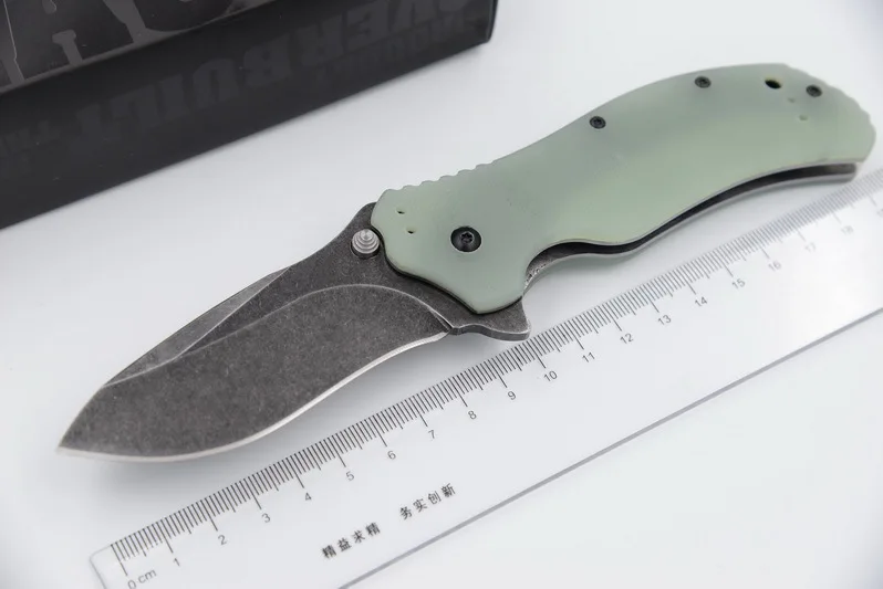 ZT0350BW складной нож 0350 карманный нож с подшипником G10 ручной подшипник тактический нож для кемпинга охоты подарок Открытый EDC Мультитул - Цвет: Светло-зеленый