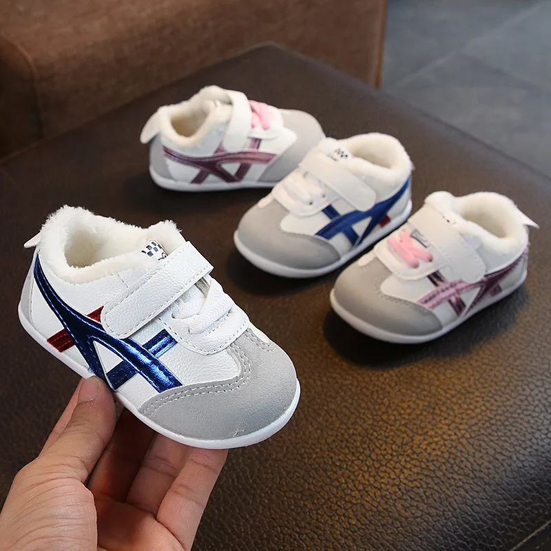 2019 1 Year Old Winter Baby Casual Shoes Plush Warm Infant Cotton Shoes