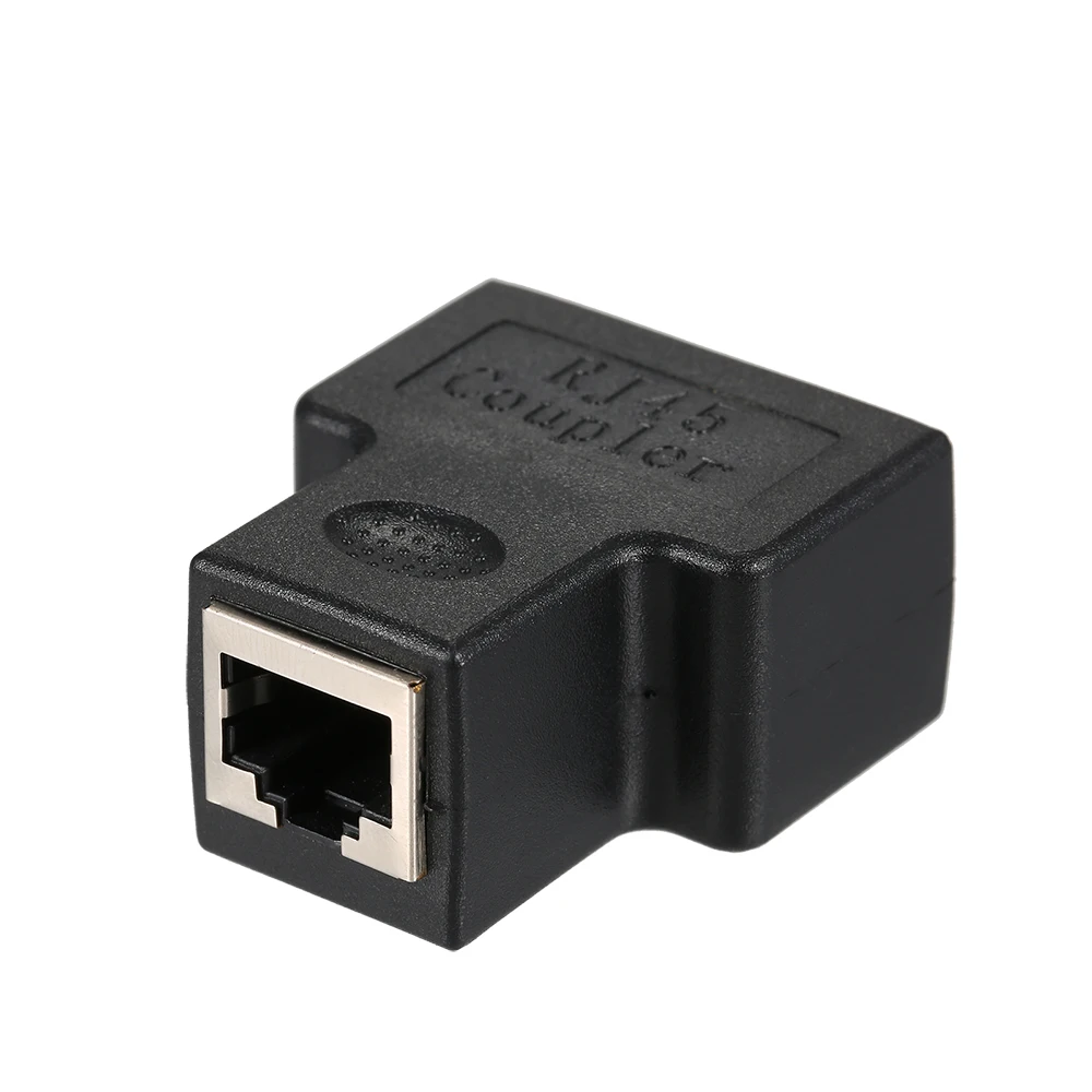Разветвитель RJ45 с 1 на 2 гнездовыми портами для CAT 5/CAT 6/CAT 7|Компьютерные кабели и