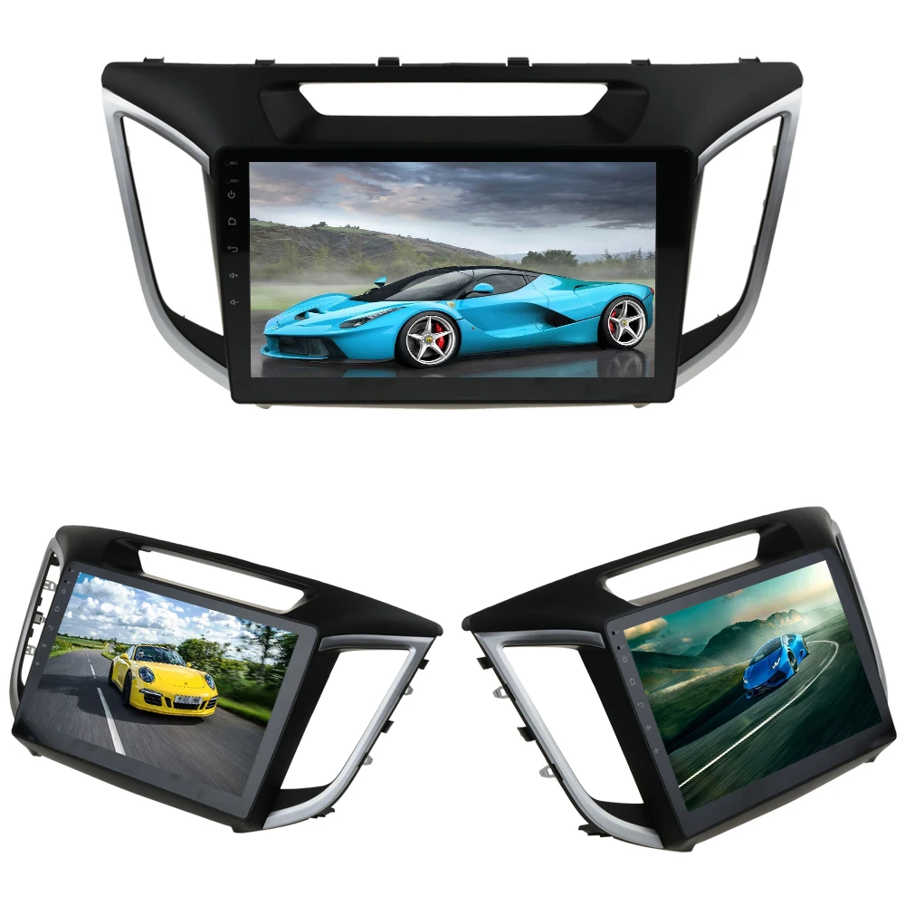 Flash Deal Sinosmart  Android 8.1 2Din IPS/QLED 2.5D screen car gps radio navigation player for Hyundai Mistra IX25 2014-2015 1