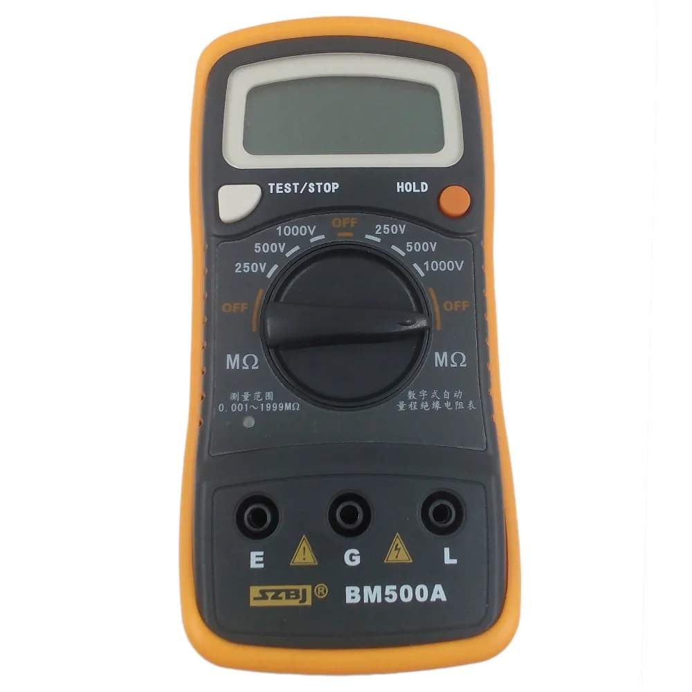 Digital Resistance Meter BM500A 1000V 1999M Digital Insulation
