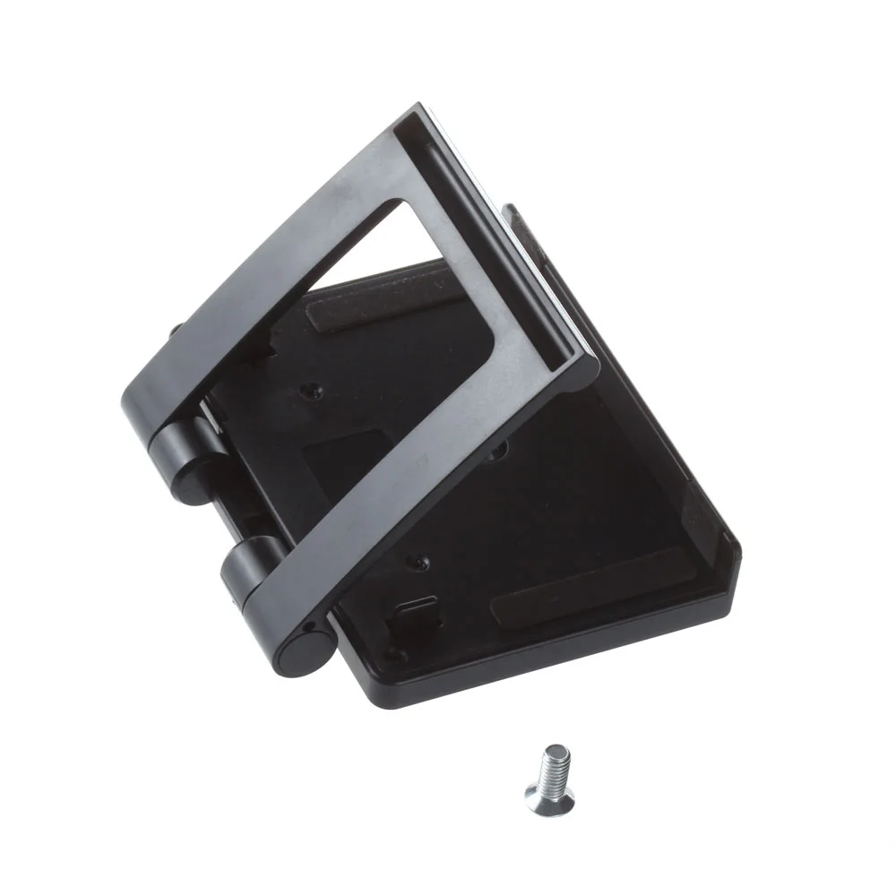 Durable Use Plastic Black Plastic TV Clip Clamp Mount Mounting Stand Holder Suitable for Microsoft Xbox 360 Kinect Sensor