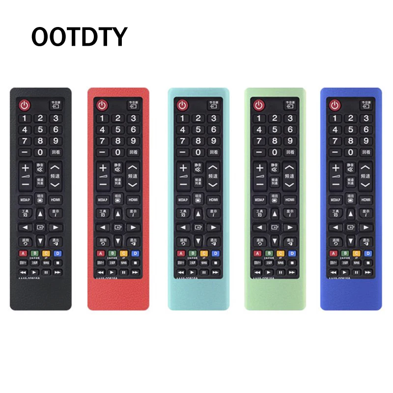 

Remote Control Case Controller Silicone Cover Shockproof Protector Washable Skin for Samsung AA59-00816A LED LCD 3D HD TV