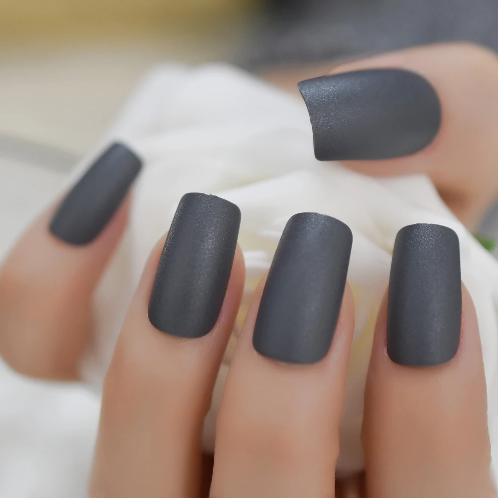 Thick Style Fake Nails Matte Dark Grey Canival Artificial Plastics Abs Nails Square Shape Medium Length Nail Tips 24 Buy Inexpensively In The Online Store With Delivery Price Comparison Specifications Photos Thick Style Fake Nails Matte Dark Grey Canival Artificial Plastics Abs Nails Square Shape Medium Length Nail Tips 24 Buy Inexpensively In The Online Store With Delivery Price Comparison Specifications Photos