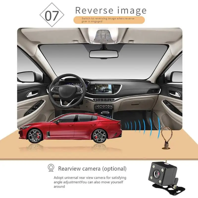 Sale VODOOL 7012B 2 Din Car Radio 7" Touch Screen Stereo Video MP5 Player Autoradio Bluetooth AUX USB FM Auto Audio Multimedia Player 14