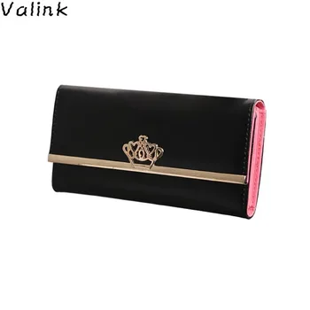 

Valink 2020 Famous Brand Women Clutch Imperial Crown Long Purse Female Wallet Card Holder Handbag Bag Portefeuille Femme bolsa