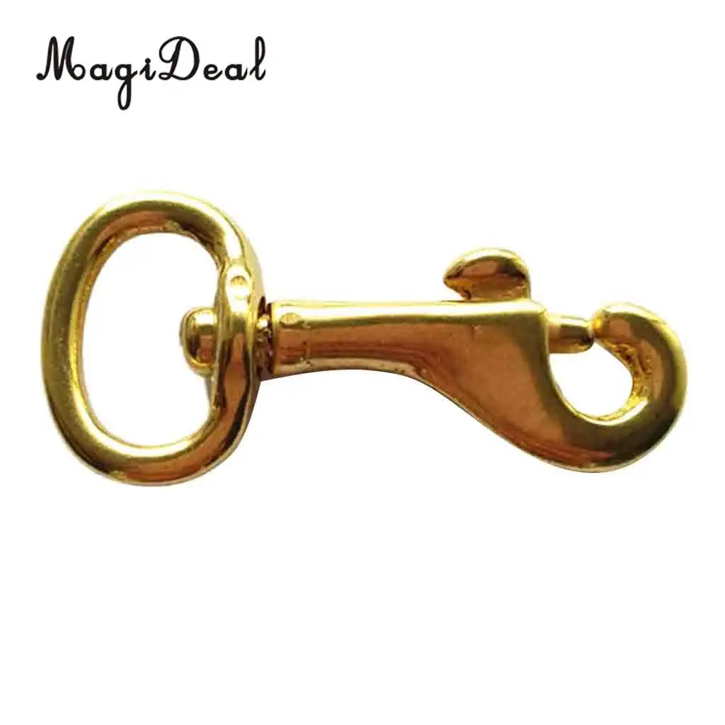 MagiDeal 2 шт. 2/3 ''x 1 3/4'' Твердый латунный Рым болт с поворотной проушиной