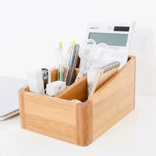 Деревянный держатель ручки квадратной формы Европа Фантастическая ручка горшки офисные принадлежности для дома подставка для карандашей Настольный Органайзер